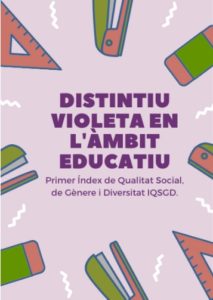 Distintiu Violeta en l'àmbit Educatiu
