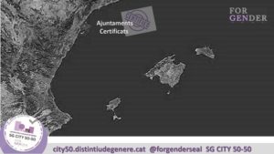 Cornellà de Llobregat, Sant Pere Pescador, Monteló, Calaf i Vallgorguina obetenen el Distintiu SG CITY 50-50 per la Igualtat de Gènere
