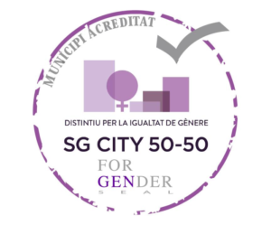 L'Hospitalet la ciutat més gran de Catalunya obté el Distintiu per la Igualtat de Gènere SG CITY 50-50.
